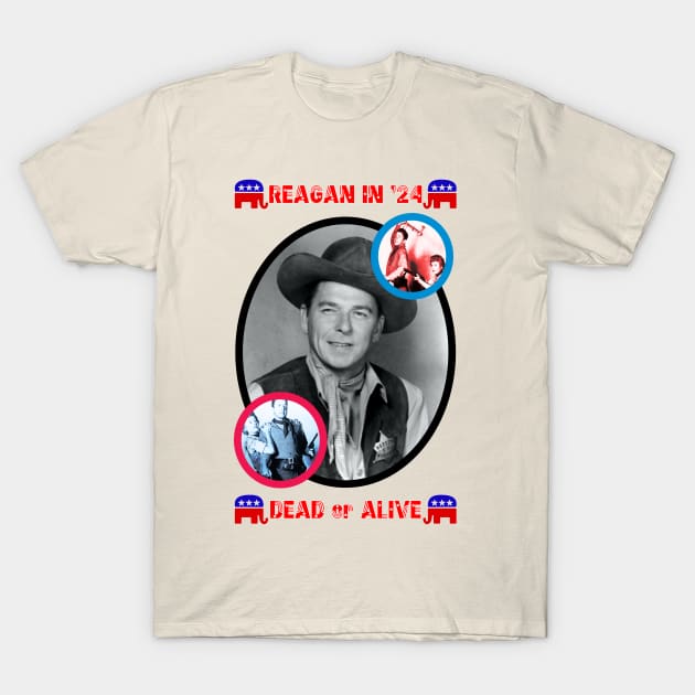 Reagan in '24 T-Shirt by Rich La Bonté - FLAtRich